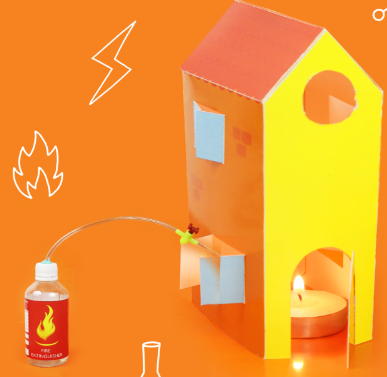 Fire extinguisher kit